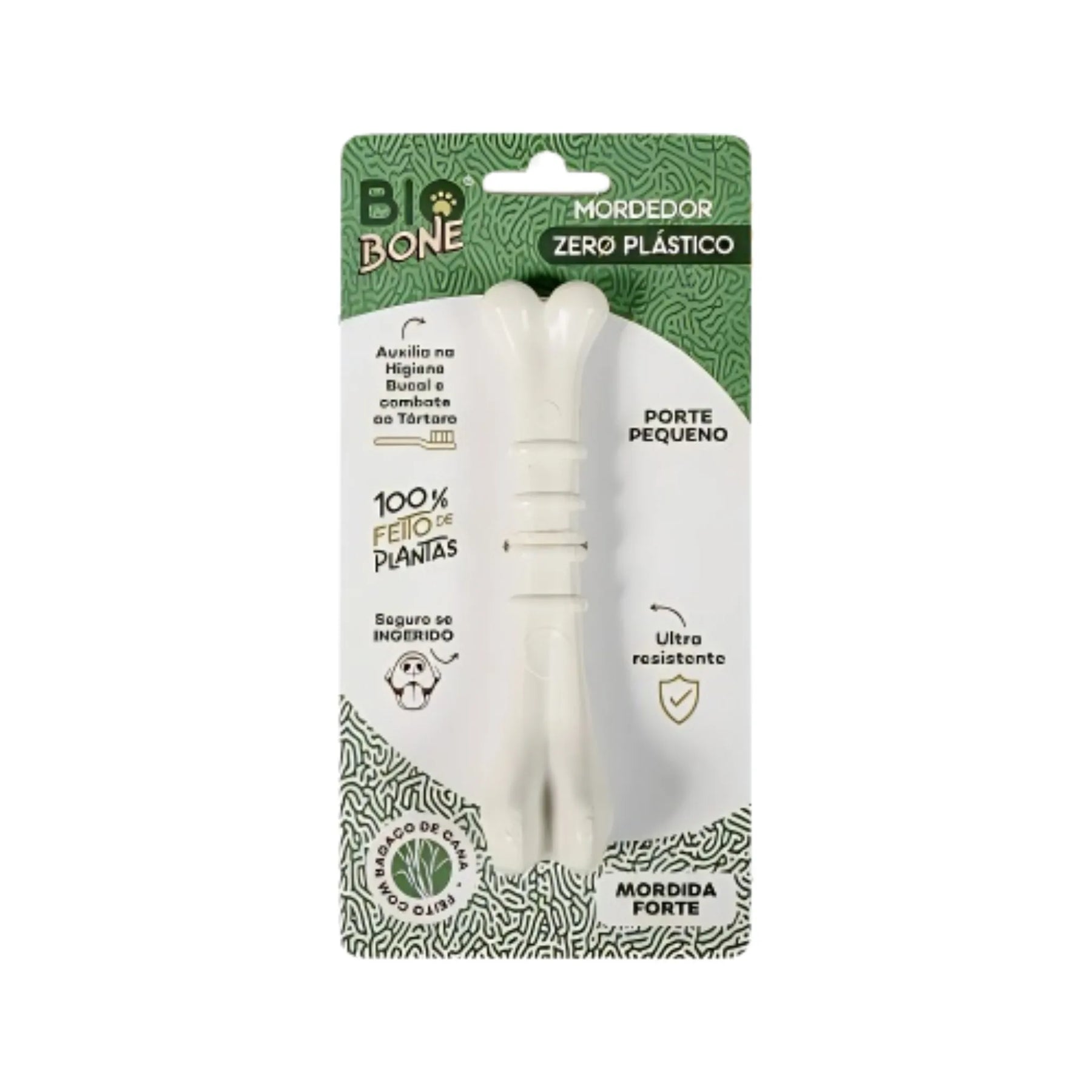Brinquedo Mordedor Pet Natural Zero Plástico | Biobone™
