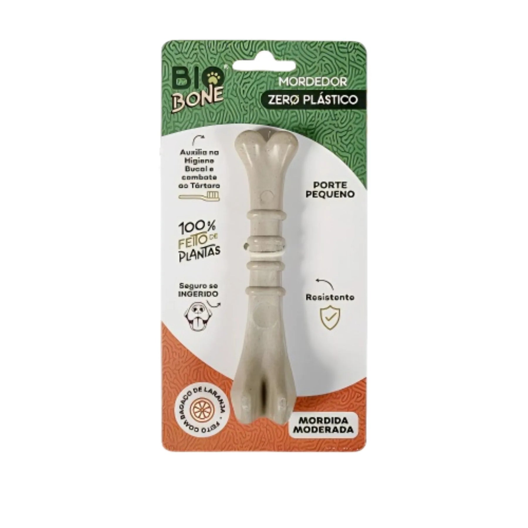 Brinquedo Mordedor Pet Natural Zero Plástico | Biobone™