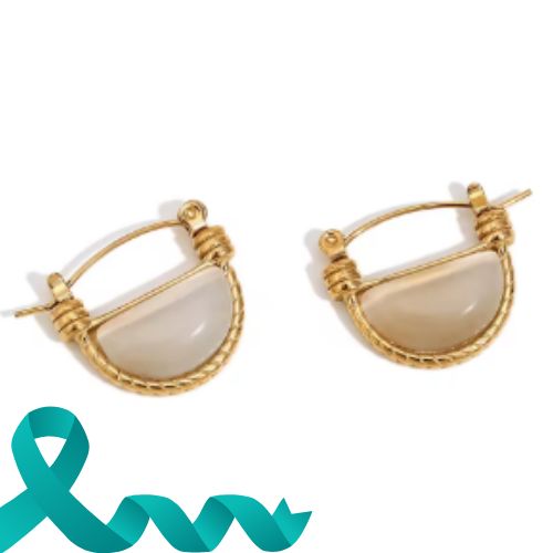 Brinco Vintage Marylin Banhado a Ouro 18K