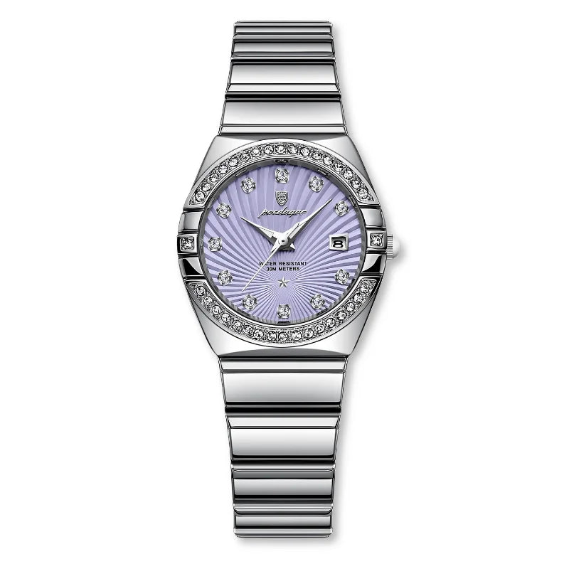 Relógio Feminino de Luxo Cravejado - Poedagar