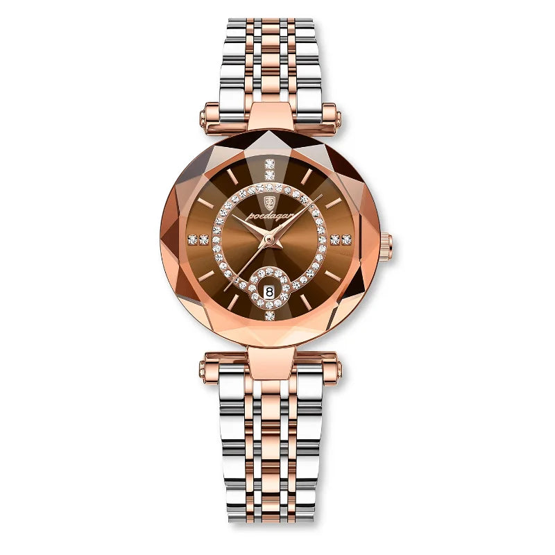 Relógio Feminino de Luxo Diamantado - Poedagar