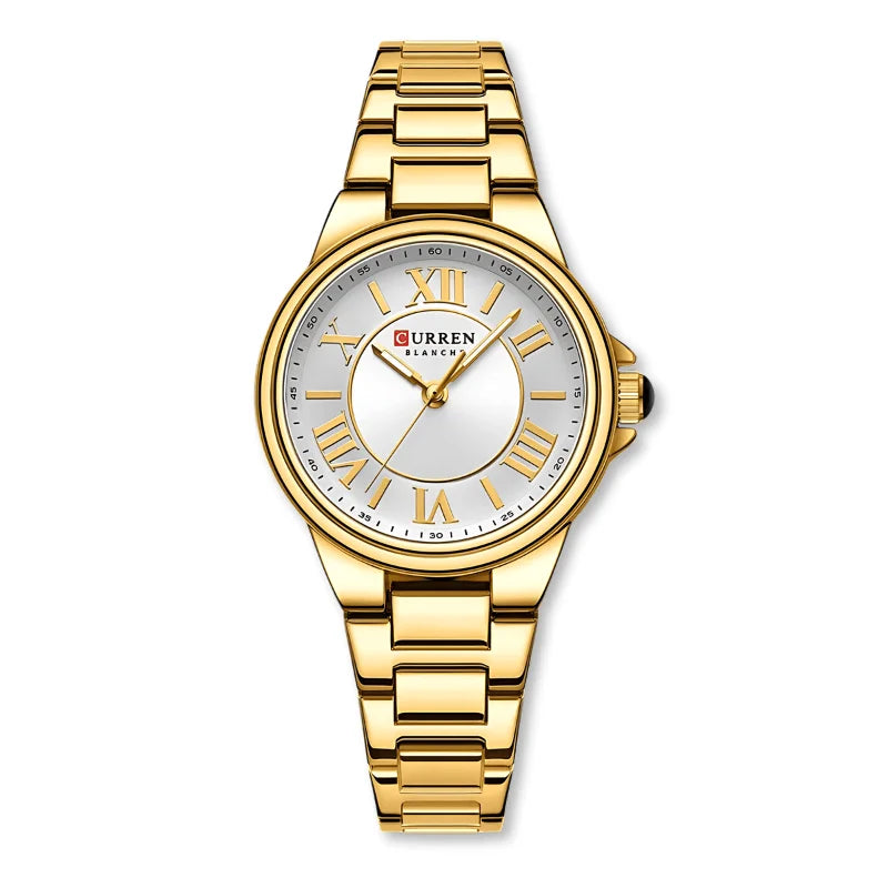 Relógio Feminino de Luxo Clássico - Curren