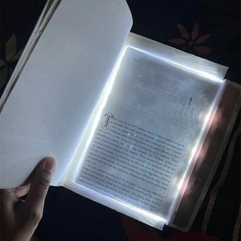 Luz de Livro LED Para Estudos e Leitura Noturna