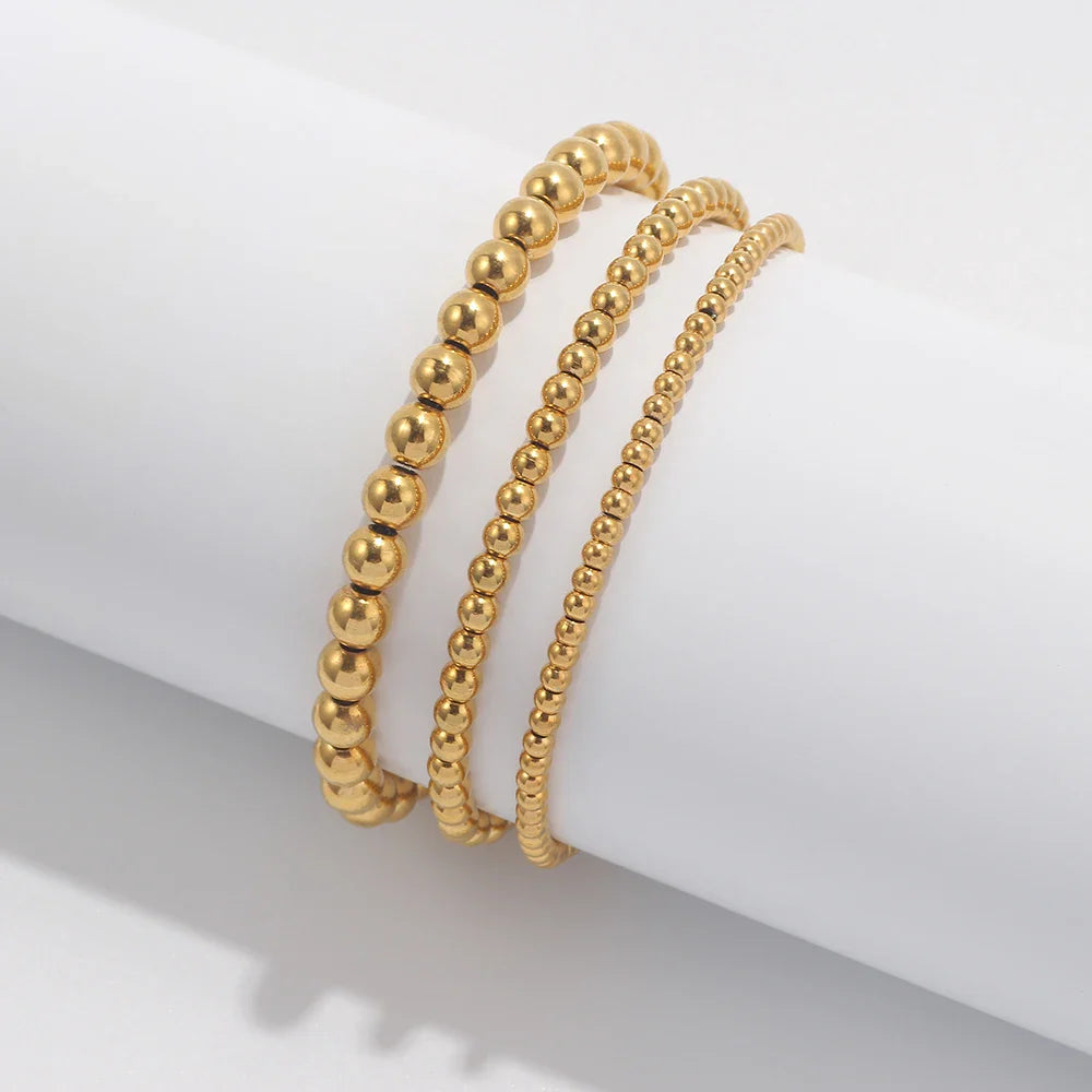 Pulseiras Elegantt 18K Banhadas a Ouro para Mulheres