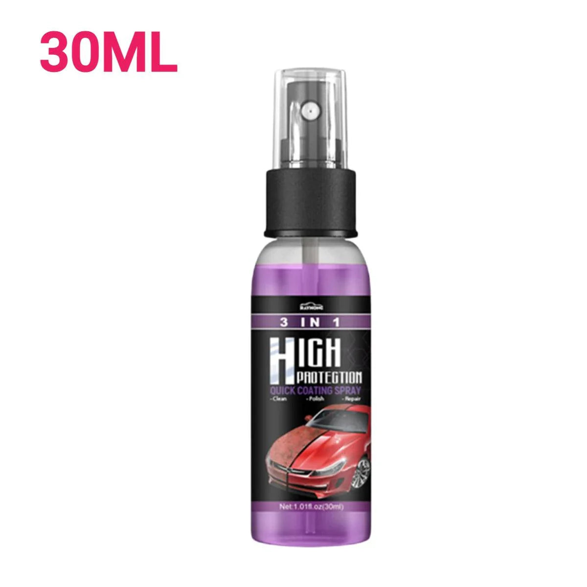 Spray de Revestimento Rápido 3 em 1