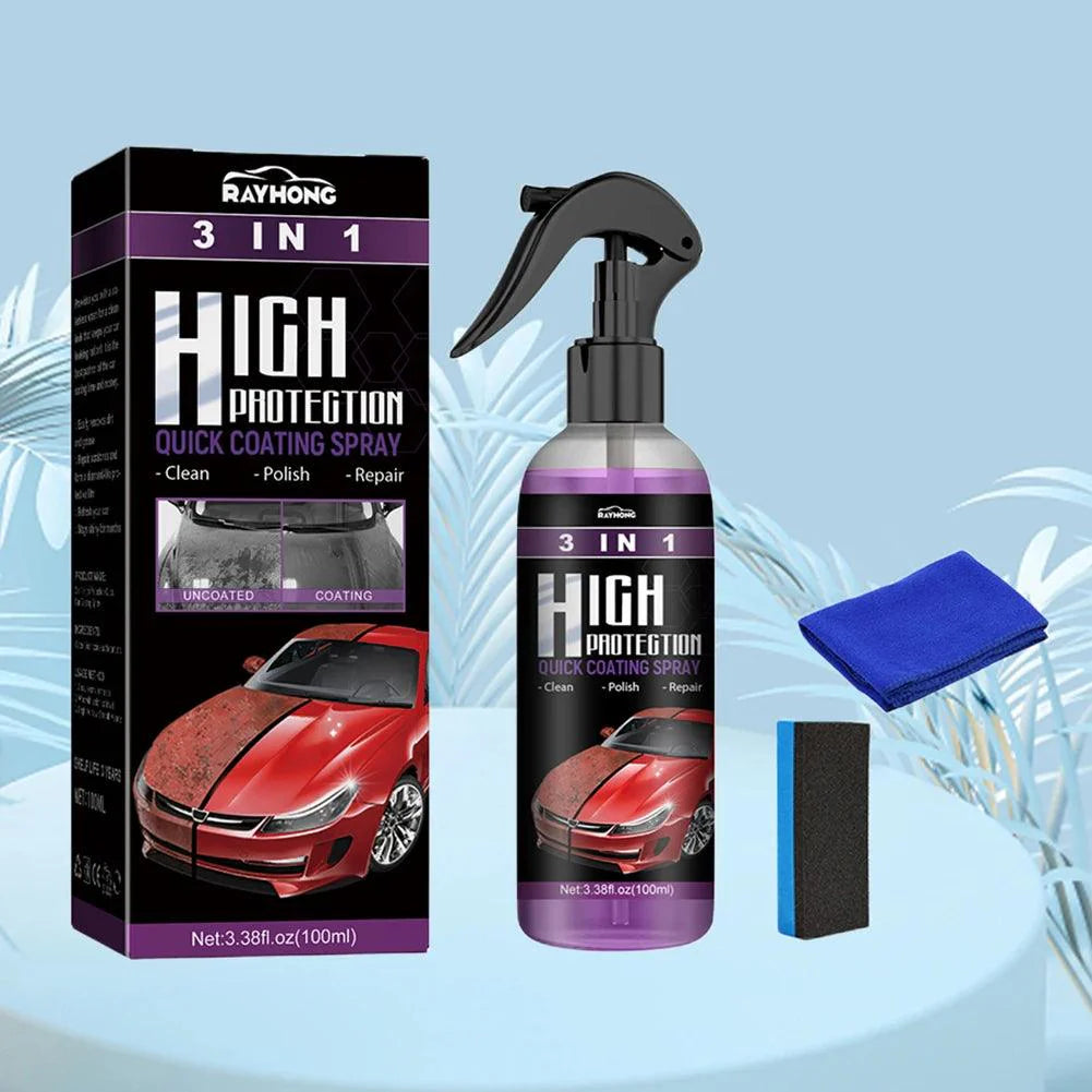 Spray de Revestimento Rápido 3 em 1
