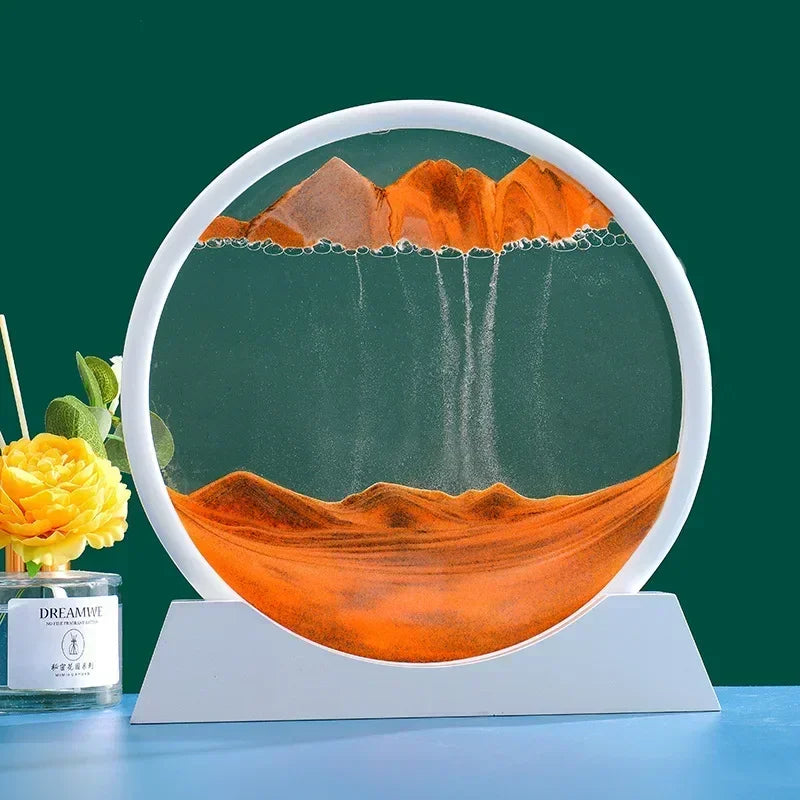Decoração de Pintura 3D de Areia Movediça