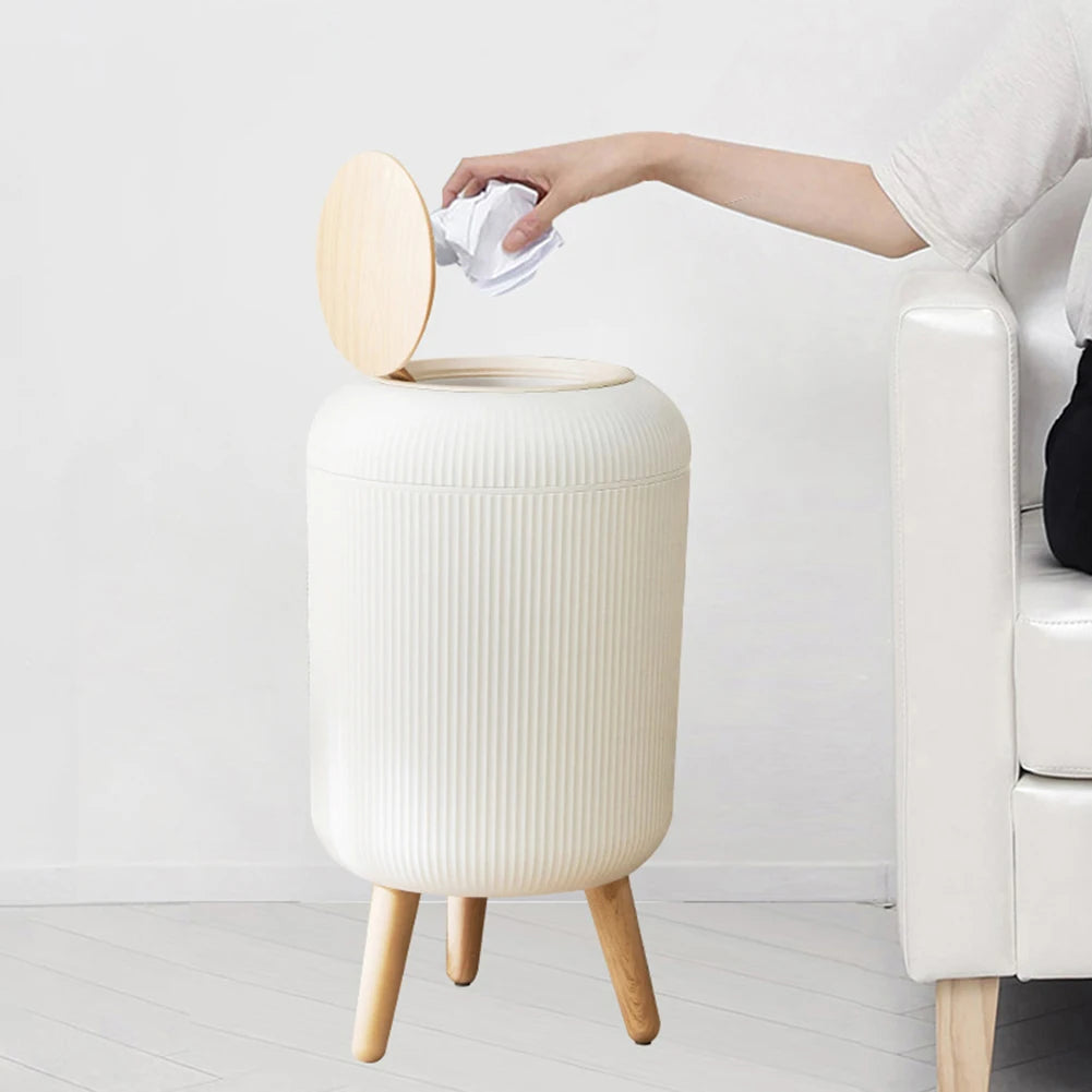 Cesta de lixo 10l com tampa, dispensador automático de lata de lixo elétrica para cozinha/quarto/sala de estar/escritório