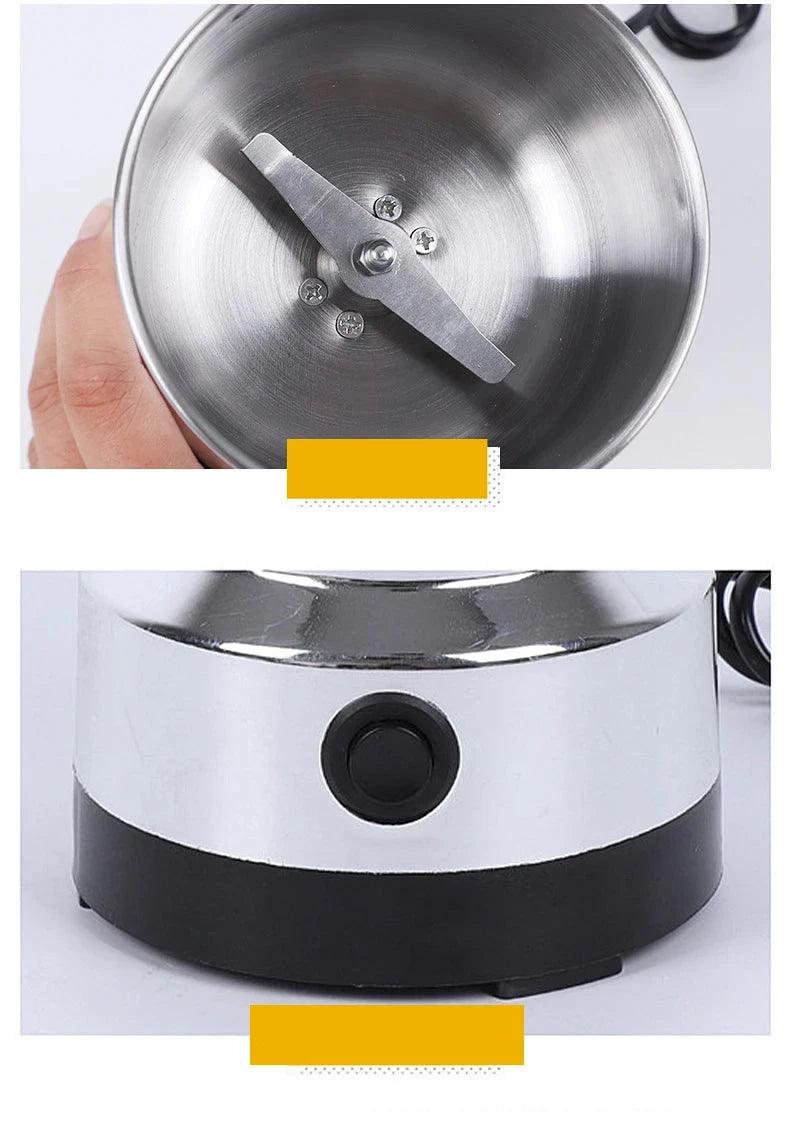 Mini Moedor Elétrico 300ml para Alimentos e Especiarias