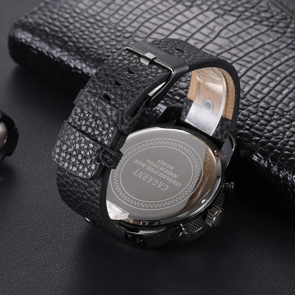 Relógio Masculino DZ Sport Fashion 6819B - Mecânico com Mostrador Grande