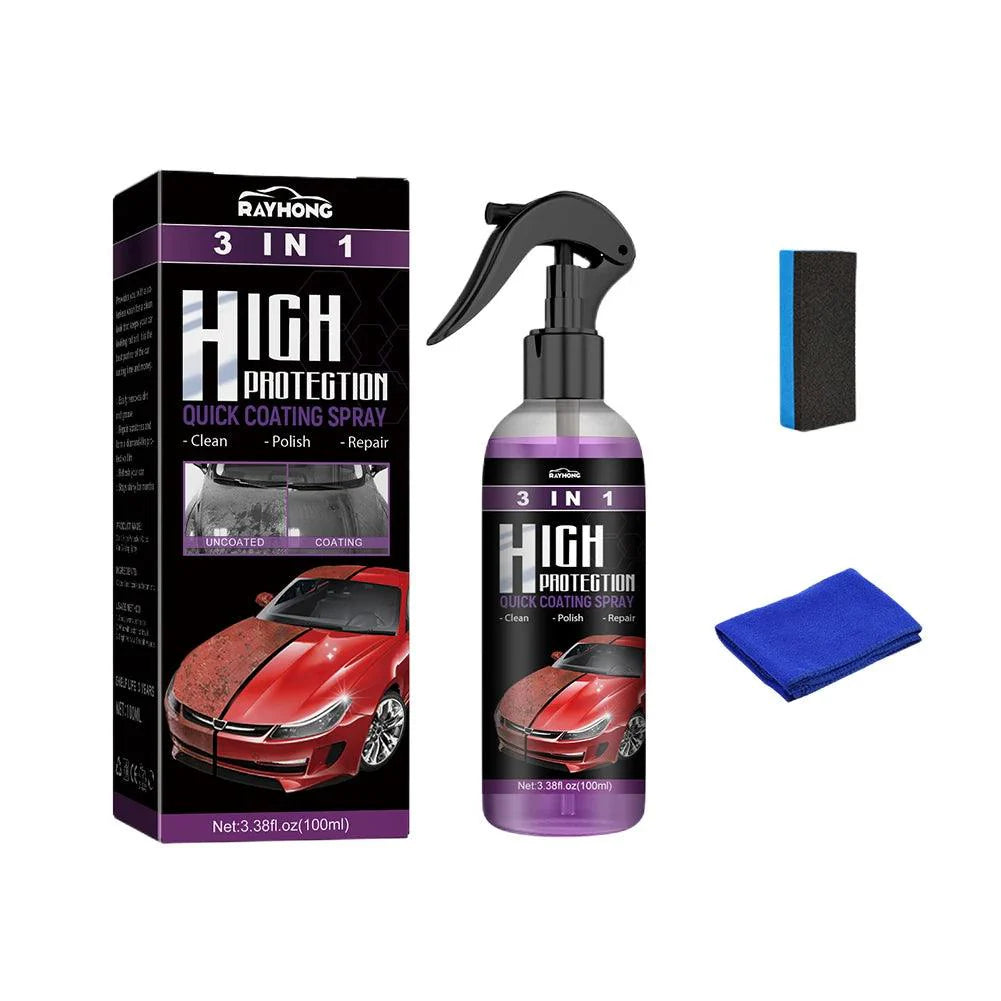 Spray de Revestimento Rápido 3 em 1