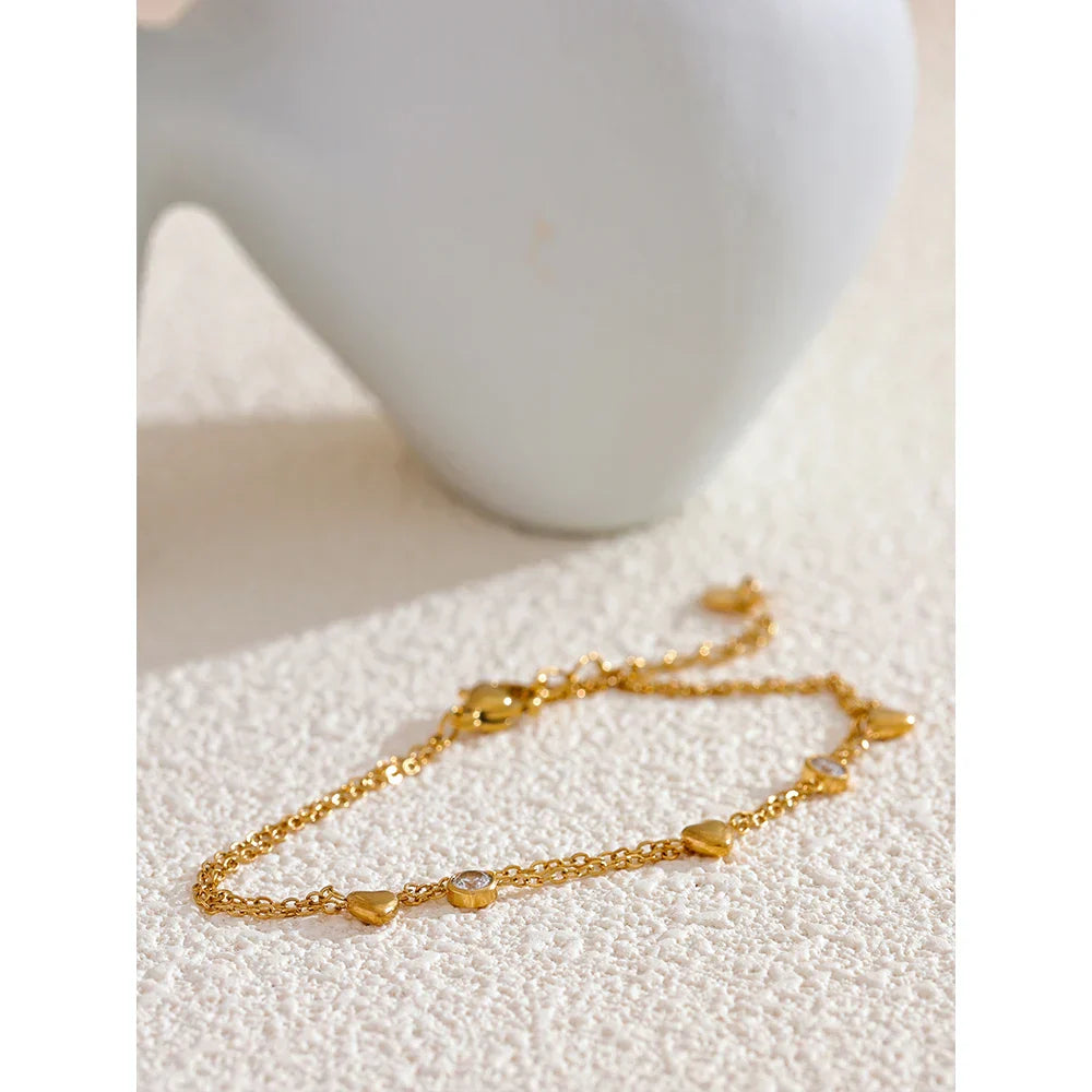 Pulseira Dupla Burnetts Joias: Elegância e Charme