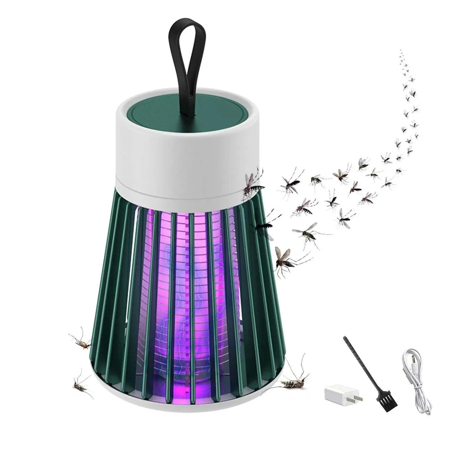 Lâmpada Armadilha Mata Mosquitos Recarregável - Anti Mosquito Aedes