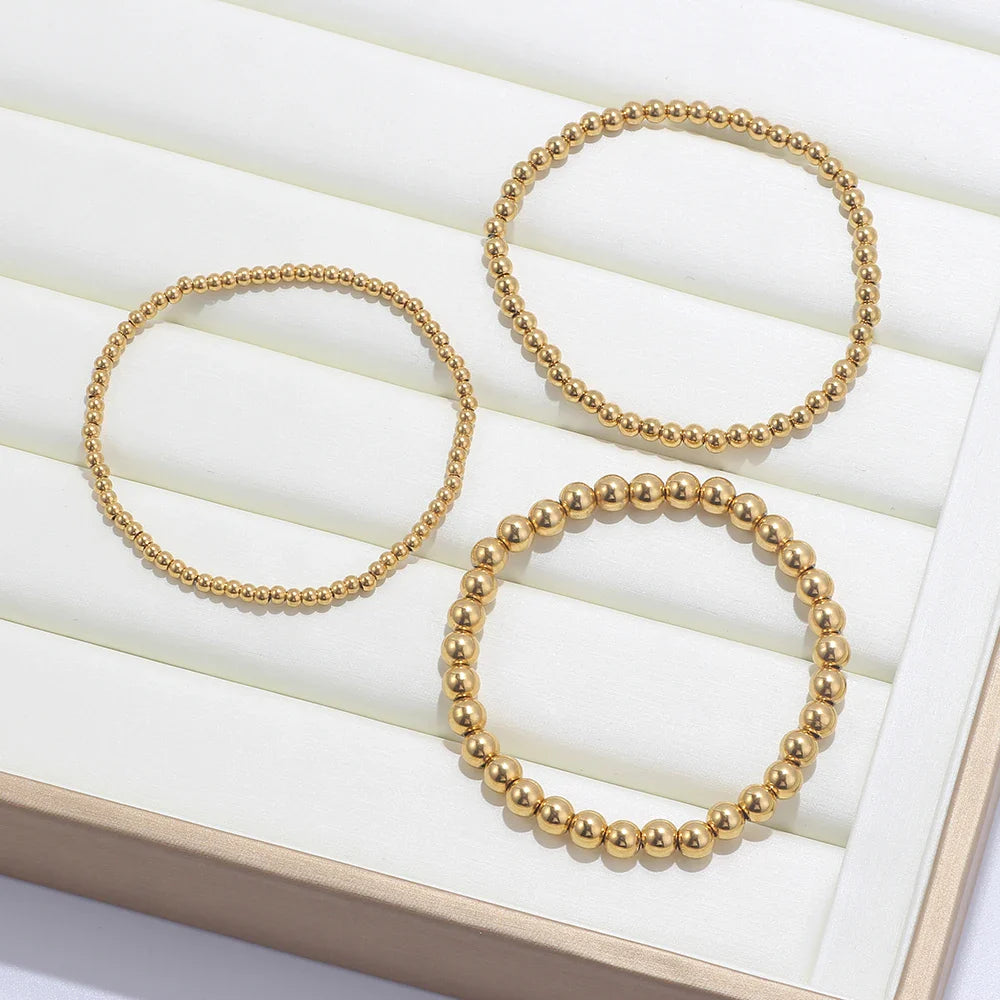 Pulseiras Elegantt 18K Banhadas a Ouro para Mulheres