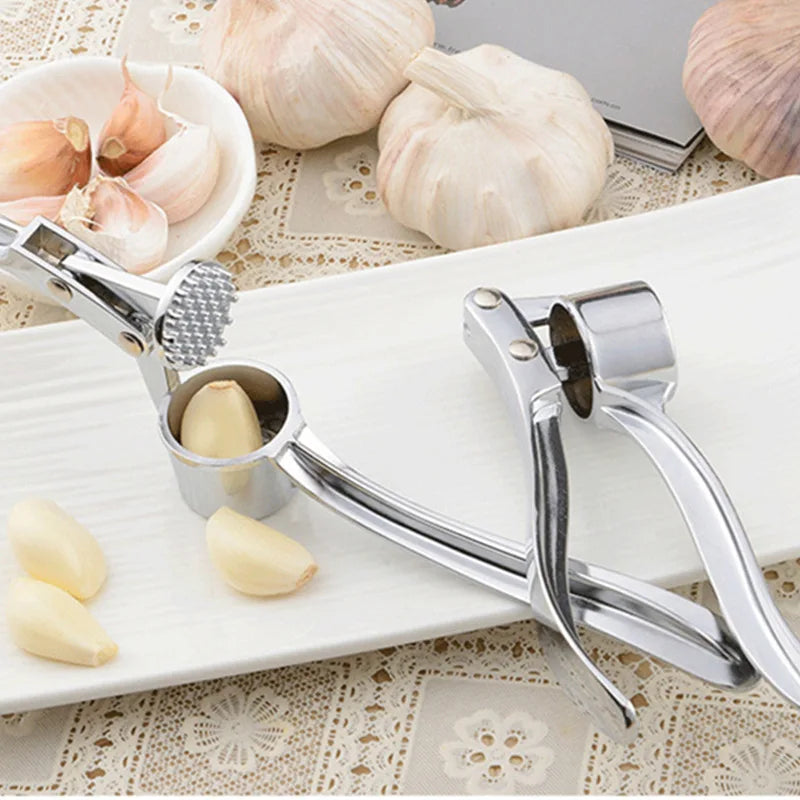Prensa de alho triturador picador de cozinha aço inoxidável espremedor de alho manual ferramenta de moagem acessórios de cozinha