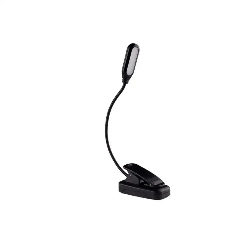Luz noturna proteção para os olhos lâmpadas led quarto leitura bateria lâmpada de mesa ajustável mini clip-on adequado para viagens usb interior
