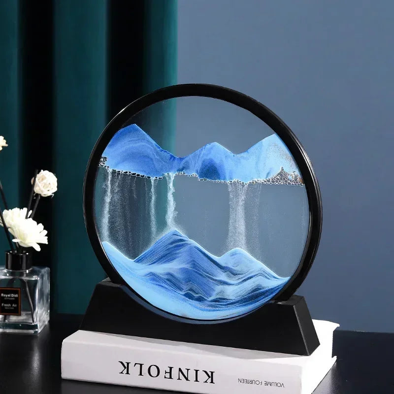 Decoração de Pintura 3D de Areia Movediça