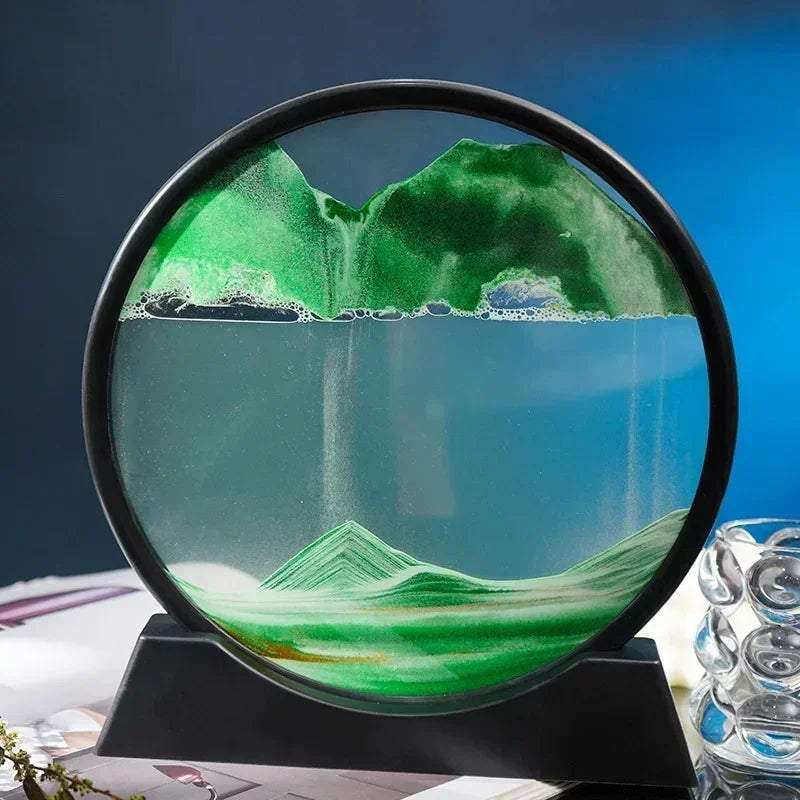 Decoração de Pintura 3D de Areia Movediça