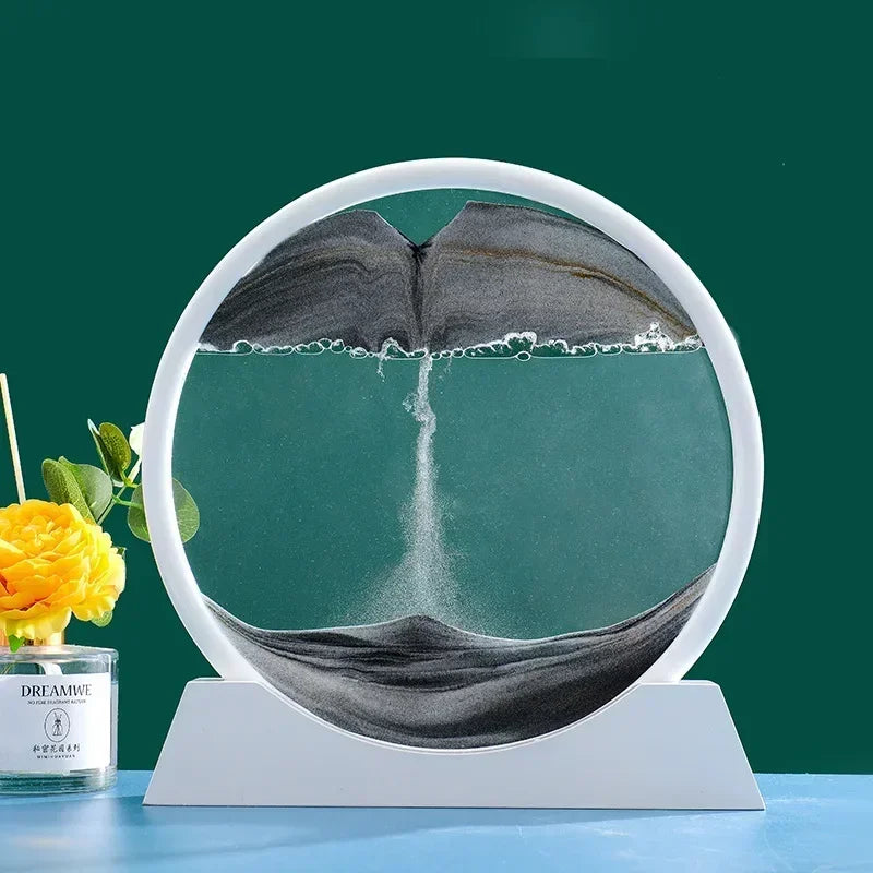 Decoração de Pintura 3D de Areia Movediça