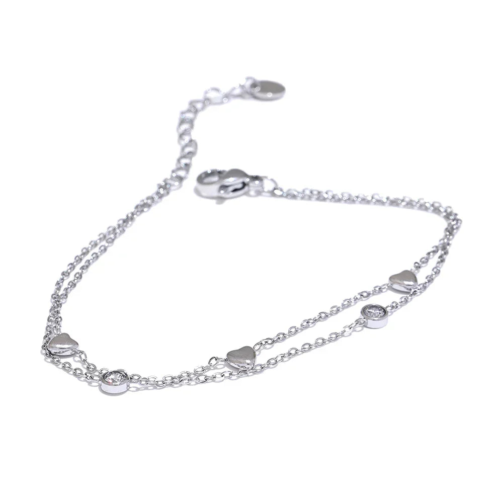 Pulseira Dupla Burnetts Joias: Elegância e Charme