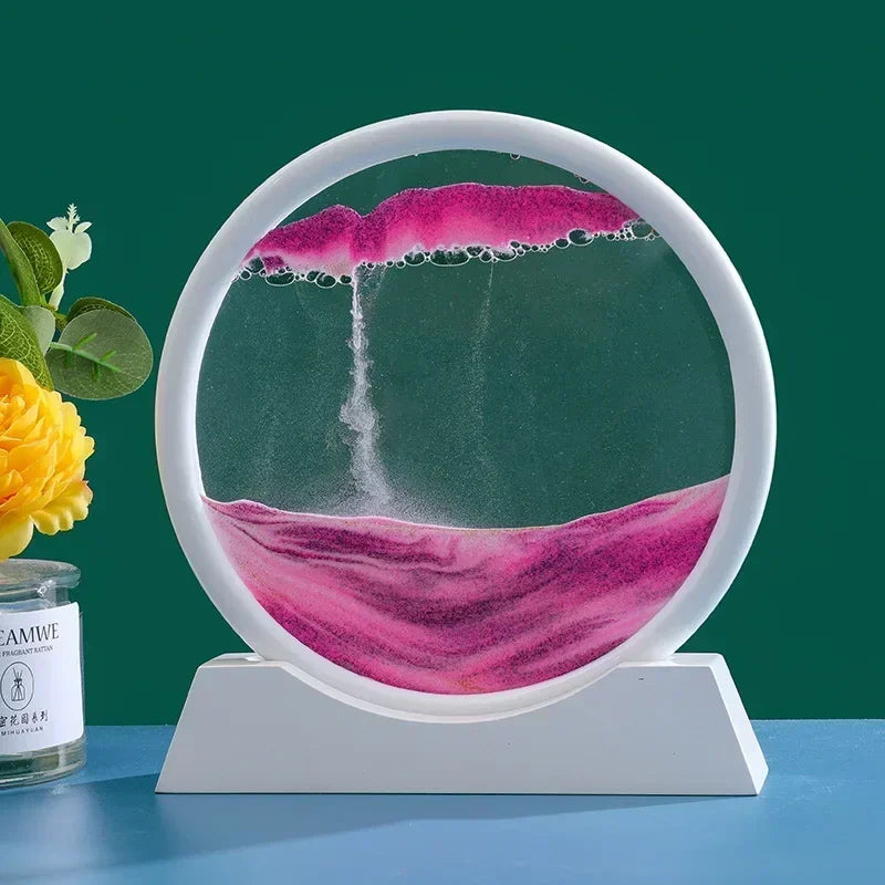 Decoração de Pintura 3D de Areia Movediça