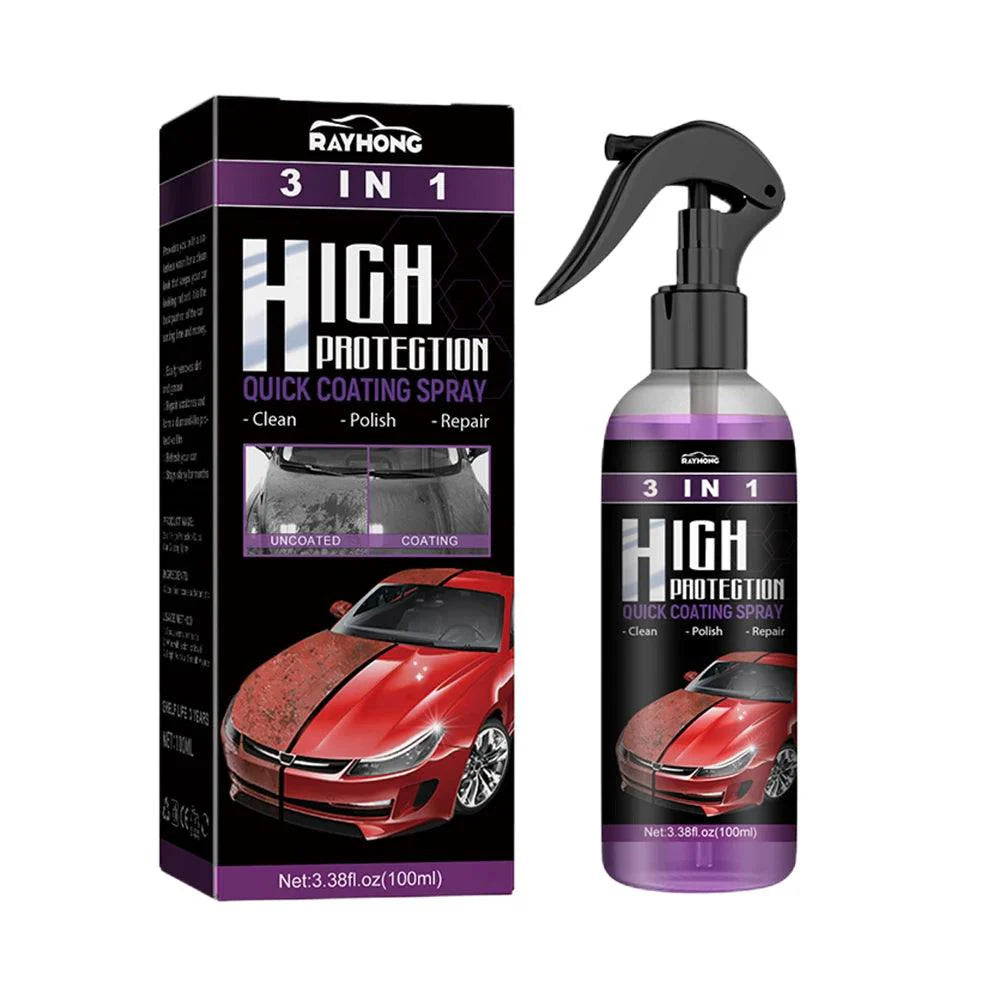 Spray de Revestimento Rápido 3 em 1