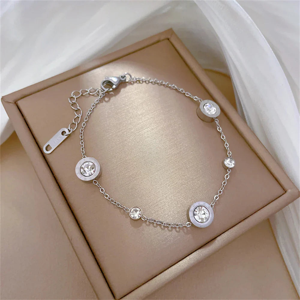 Pulseira de Cristal Vintage com Charme - Burnetts