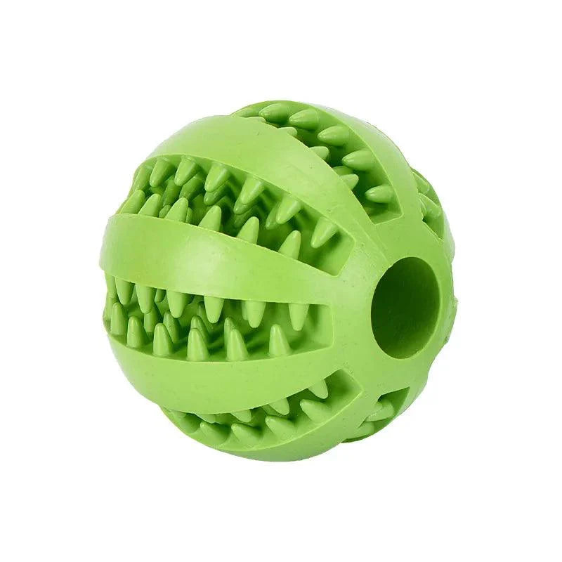 Bola Elástica e Resistente para Limpeza Dental de Pet