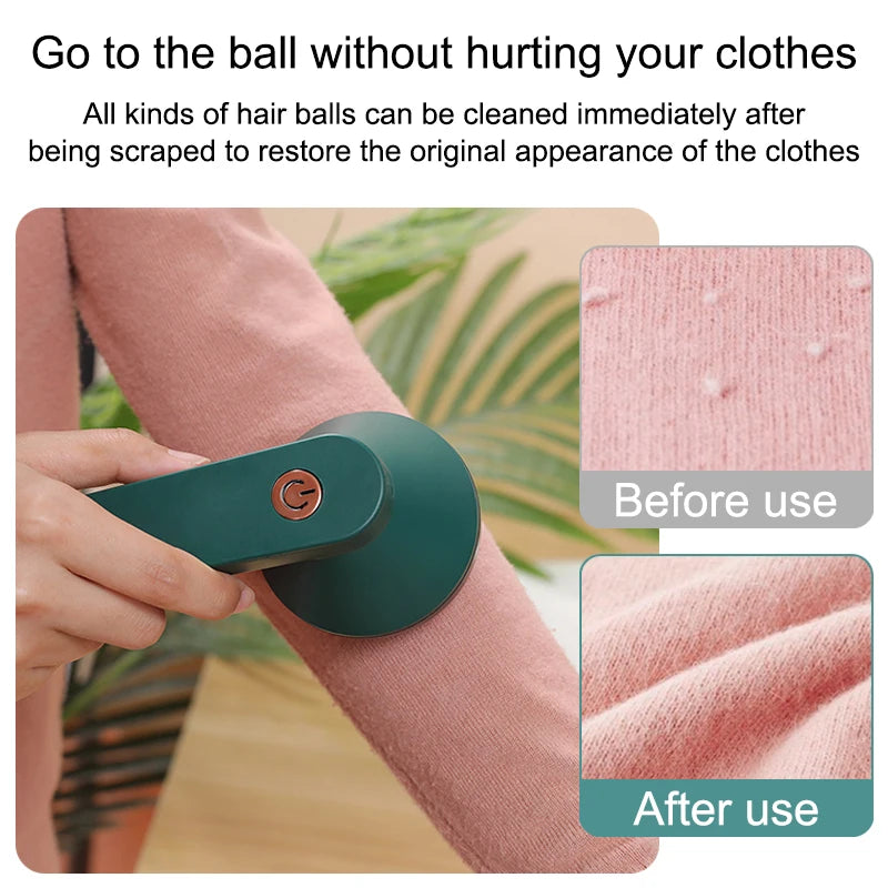 Recarregável elétrico Lint removedor para vestuário, Fuzz Shaver, camisola Shaver, casaco cabelo bola aparador, lâmina de pelúcia