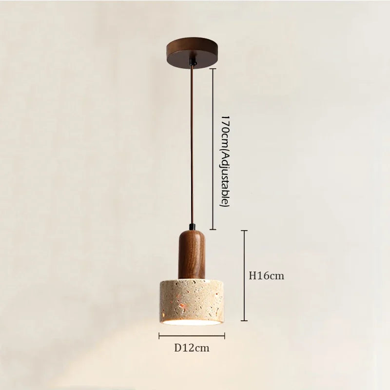 Luminária de Led de Mármore Líquido