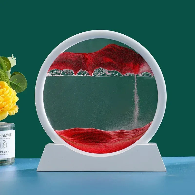 Decoração de Pintura 3D de Areia Movediça