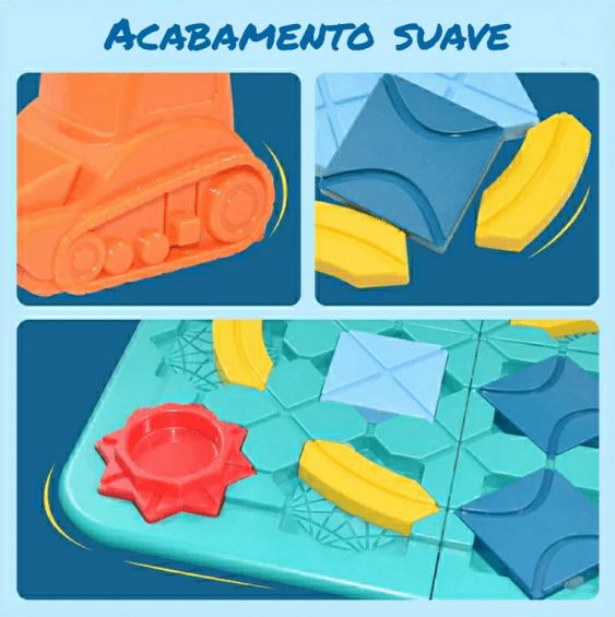 Brinquedo Desenvolvimento Intelectual - Logical Road Builder