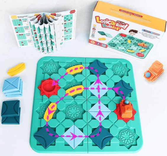 Brinquedo Desenvolvimento Intelectual - Logical Road Builder