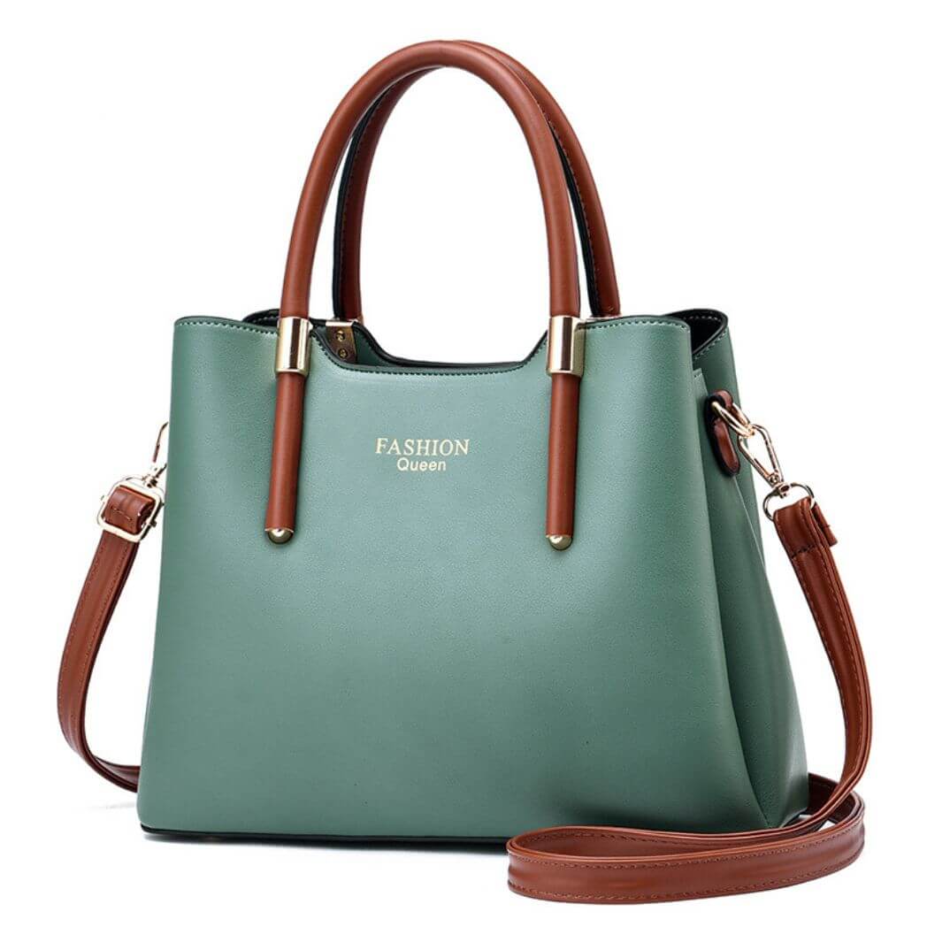 Bolsa Feminina de Couro - Aurelia - Tudo Tem