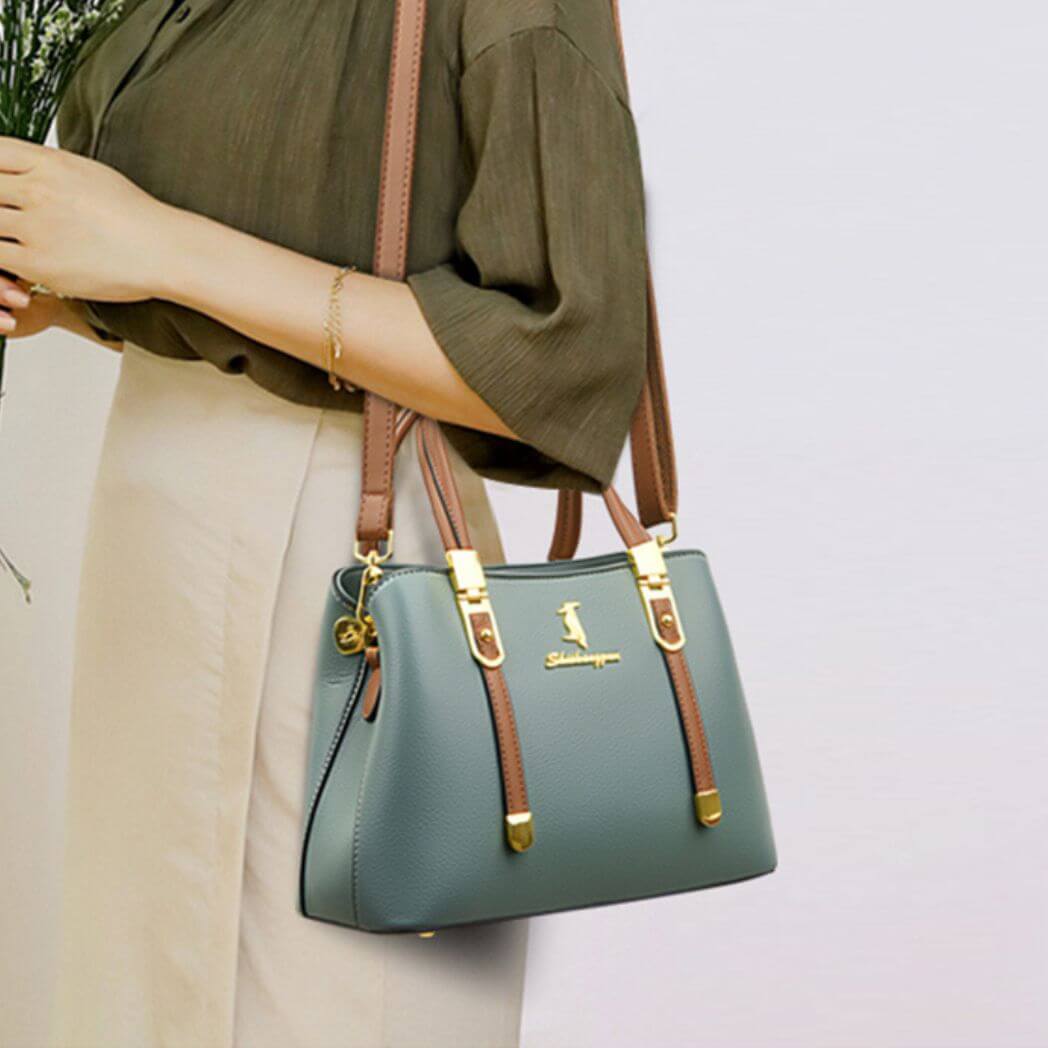 Bolsa Feminina de Couro - Vera - Tudo Tem