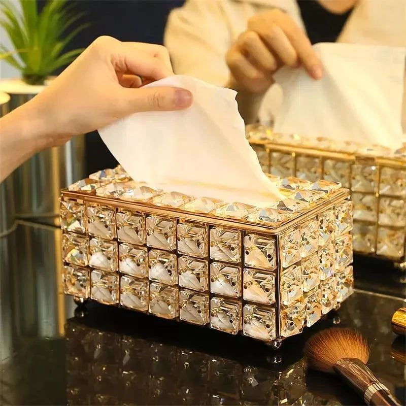 Caixa Porta Lenço de Papel de Luxo
