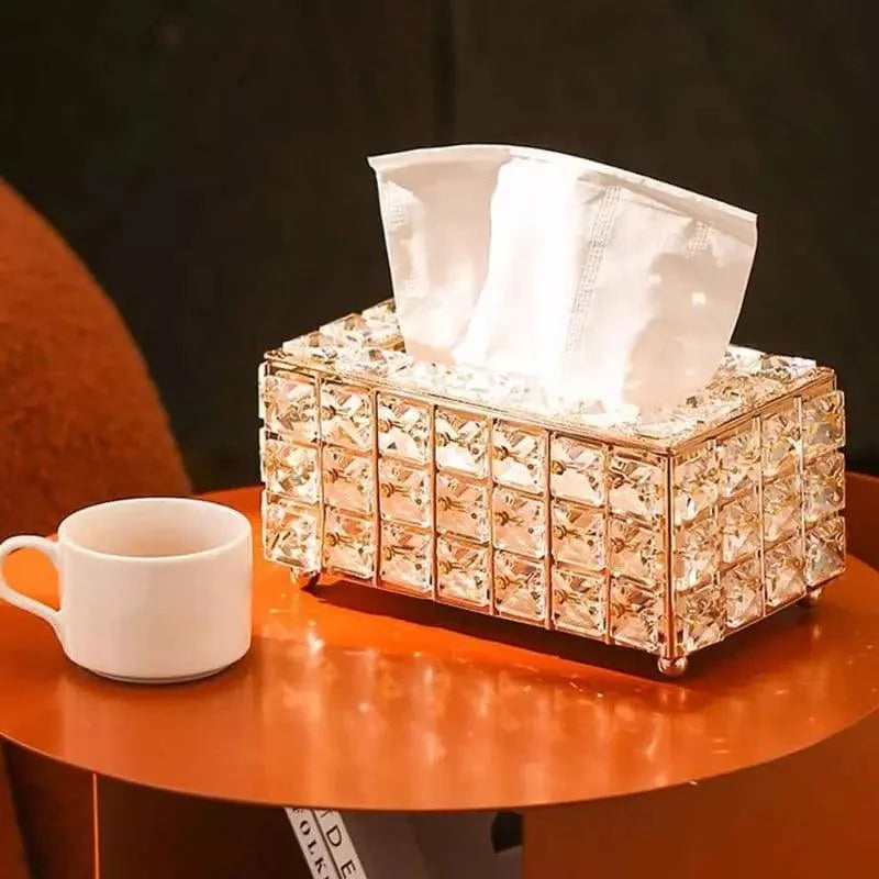 Caixa Porta Lenço de Papel de Luxo