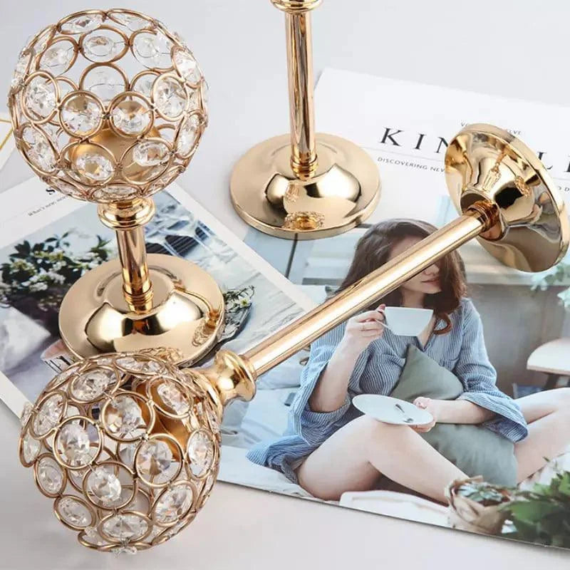 Candelabro Suporte de Velas de Luxo Decorativo