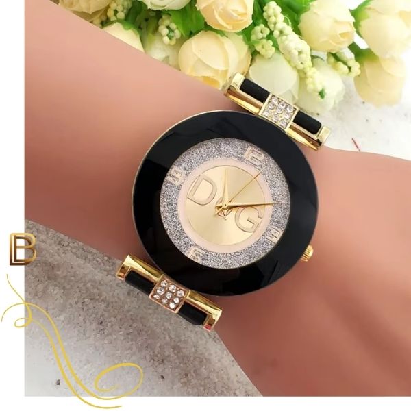 Relógio Feminino Rhinestone Fashion