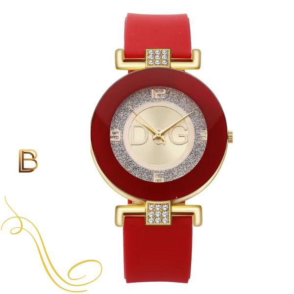 Relógio Feminino Rhinestone Fashion