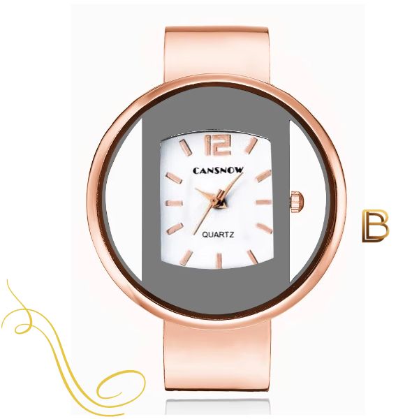 Relógio de Pulso Feminino Bangle+