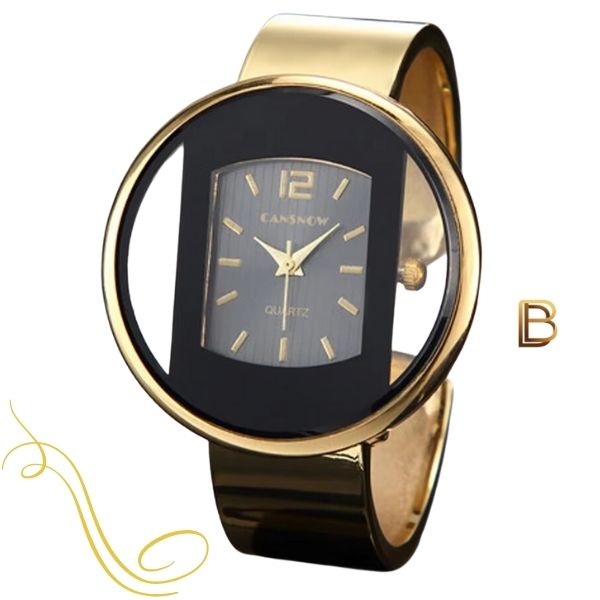 Relógio de Pulso Feminino Bangle+