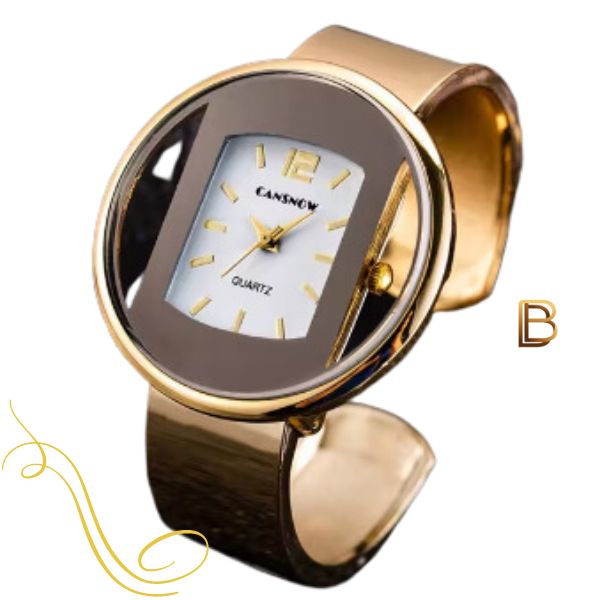 Relógio de Pulso Feminino Bangle+