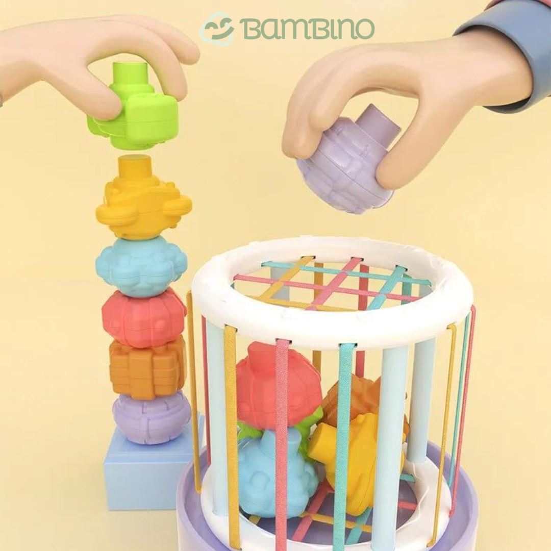 Brinquedo Educativo Montessori para Bebê