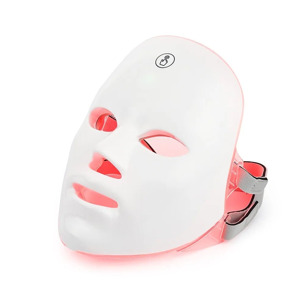 DermaLight ™ - Máscara de LED Fototerapia 7 Cores - Tudo Tem