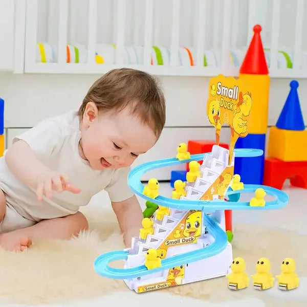 Brinquedo Escada Rolante Musical dos Patinhos para Bebê