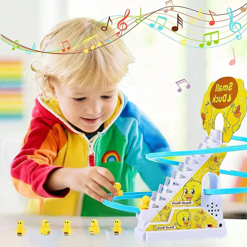 Brinquedo Escada Rolante Musical dos Patinhos para Bebê