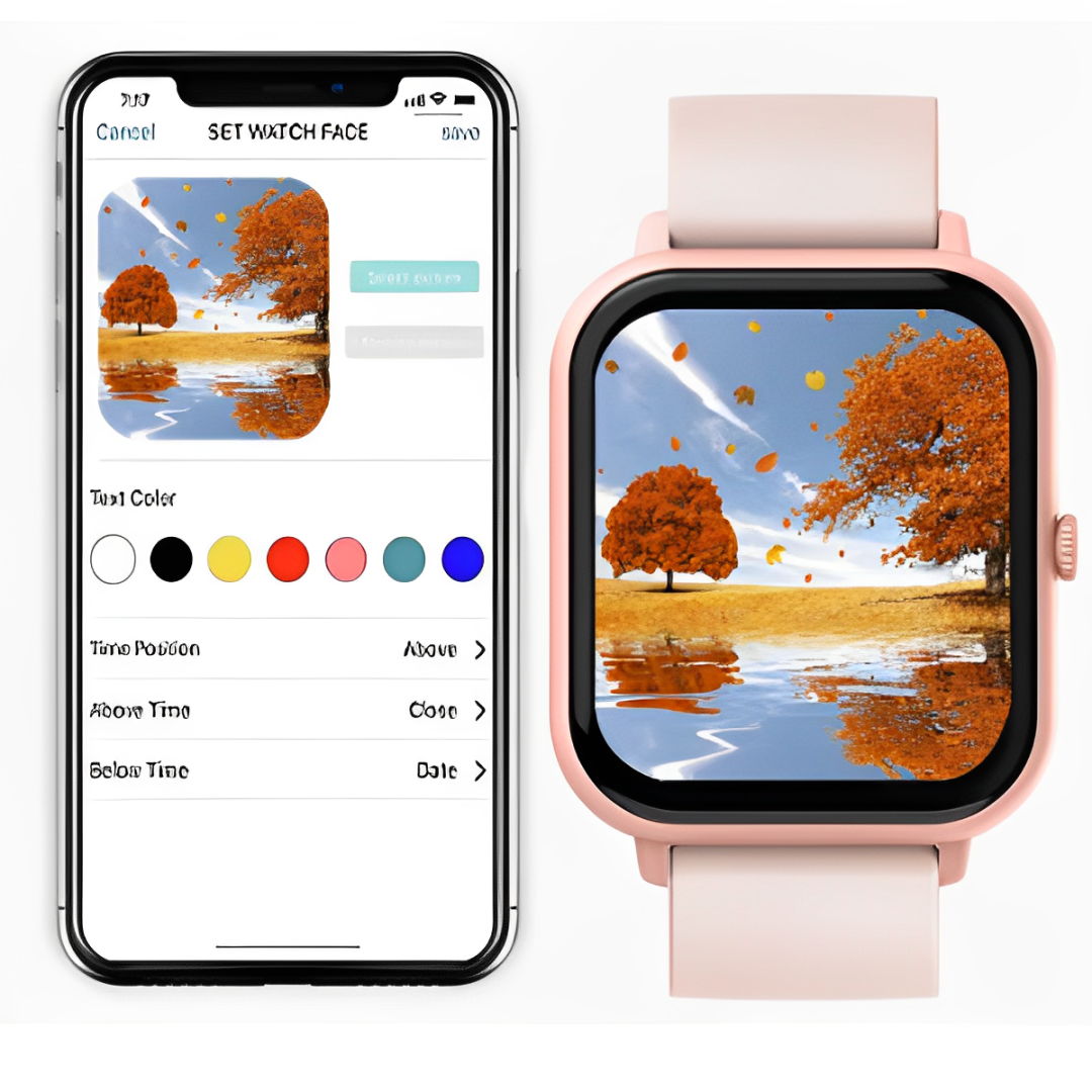 Smartwatch com discagem personalizada