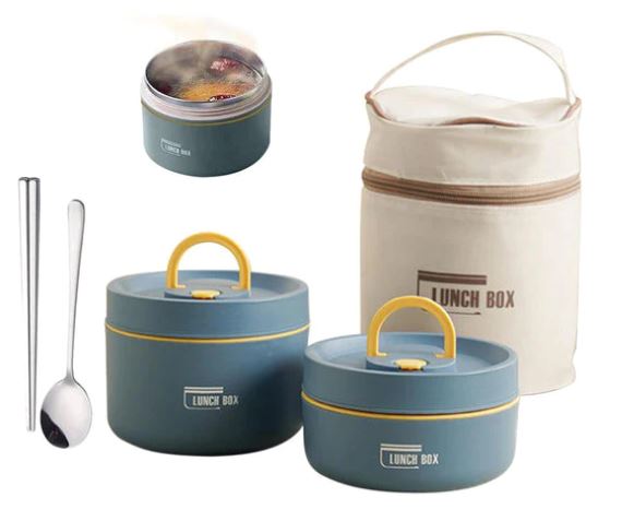 Kit Potes Térmicos Lunchbox