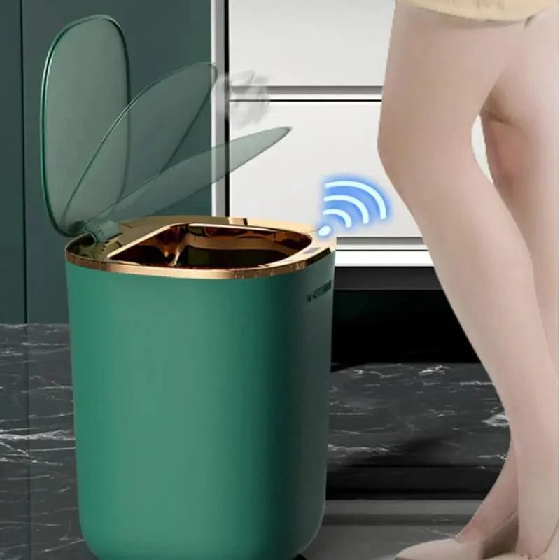 Lixeira para Banheiro e Cozinha Automática com Sensor